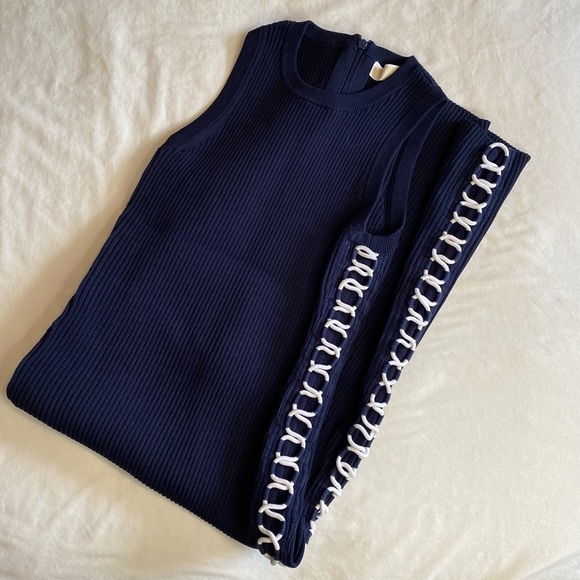 Michael Kors Ribbed Lace-up dress - Picture 3 of 11